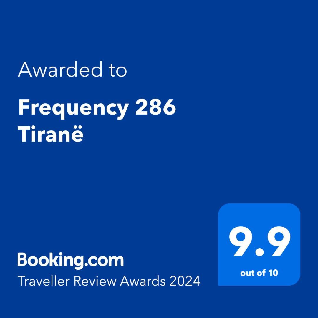 شقة Frequency 286 Tirane المظهر الخارجي الصورة